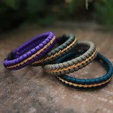 Men’s Handwoven Outdoor Sports Bracelet – Durable Adventure-Ready Accessory